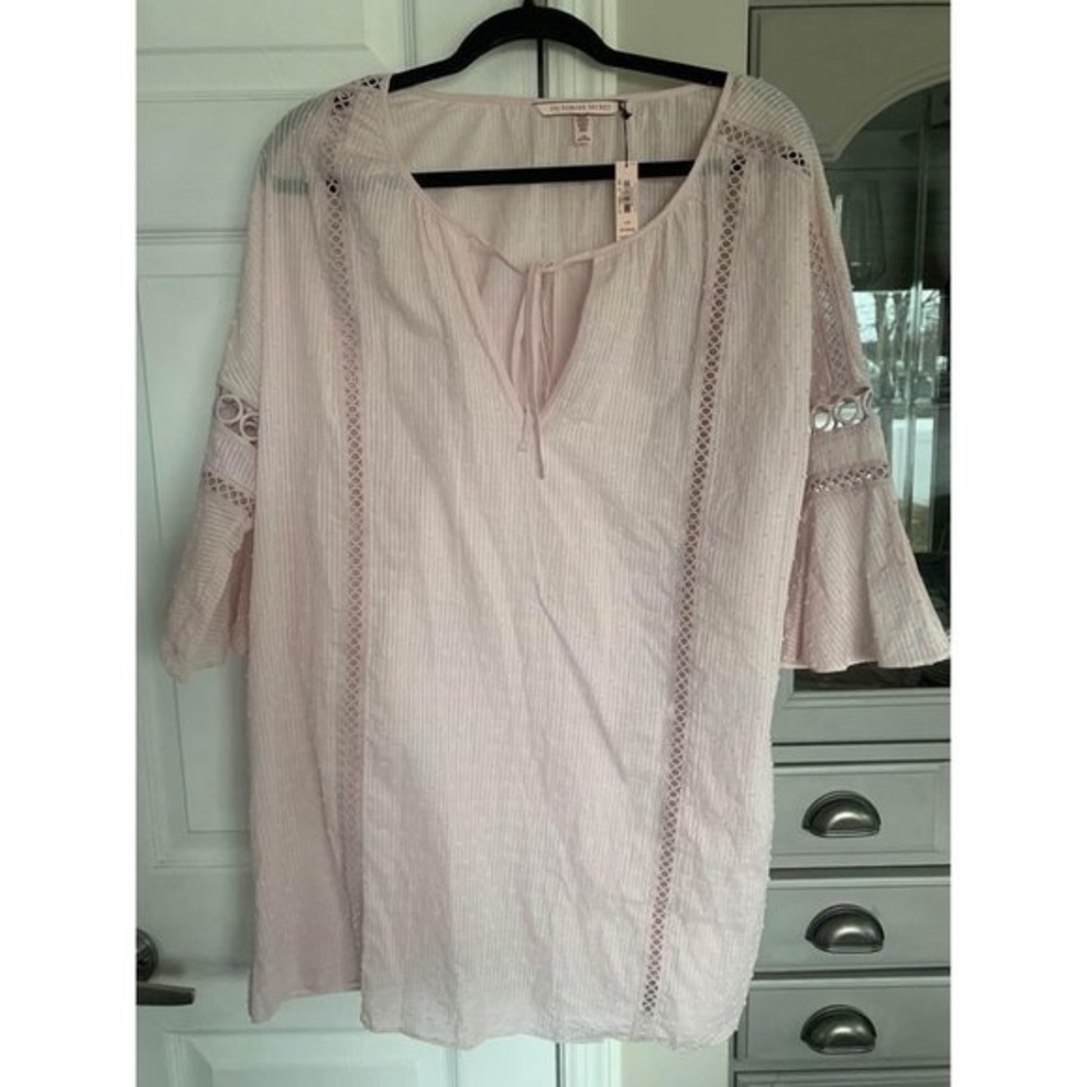 Victoria’s Secret Beachy Boho Cotton Tunic LG NWT